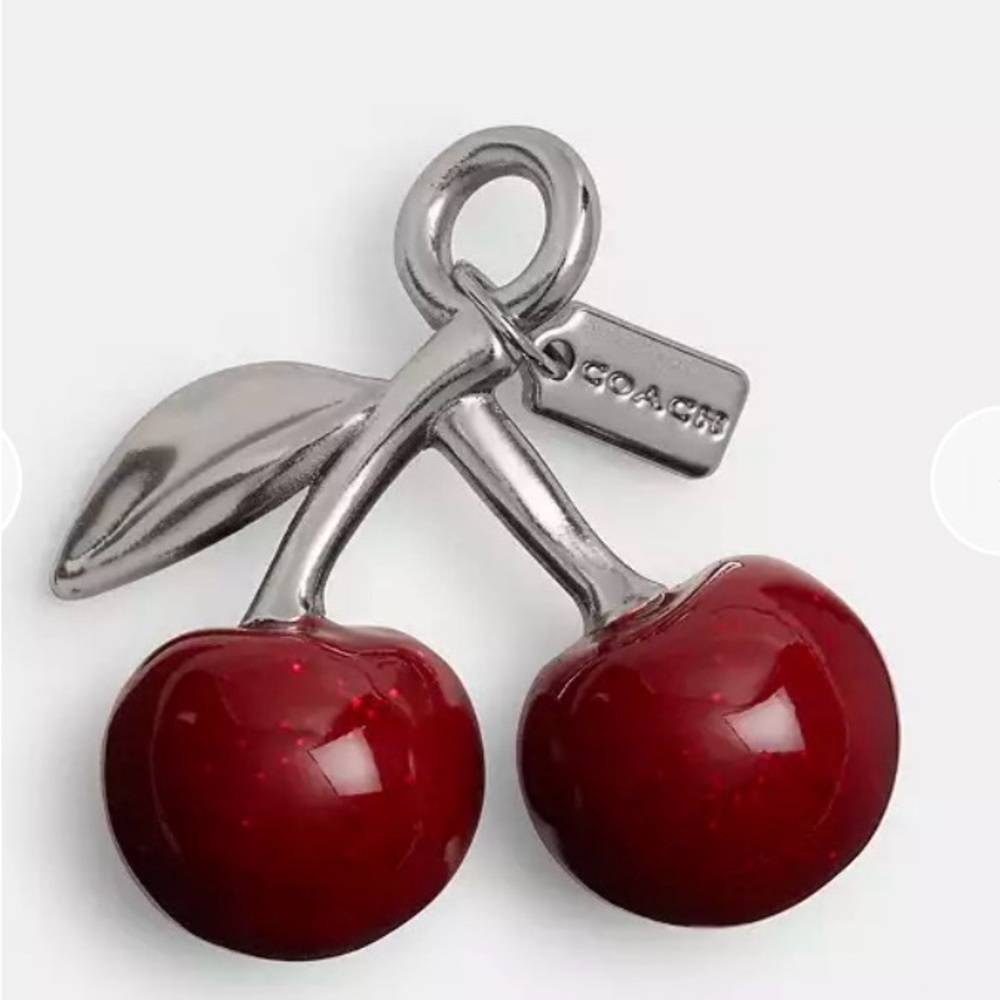 Small Cherry Shoe Charm